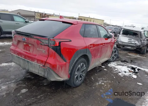 2023 Subaru Solterra Premium from USA, damaged, VIN JTMABABA4PA018189